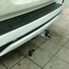 T070C GALIA Полностью оцинкованный фаркоп на Toyota Land Cruiser 200 2008-2021, Lexus LX 2008-2021. Тип шара: C (горизонтальный съемный). Невидимый вырез бампера. Нагрузки: 3500/140 кг, масса фаркопа 8,97 кг