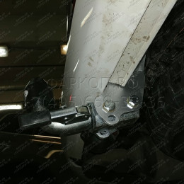 T070C GALIA Полностью оцинкованный фаркоп на Toyota Land Cruiser 200 2008-2021, Lexus LX 2008-2021. Тип шара: C (горизонтальный съемный). Невидимый вырез бампера. Нагрузк