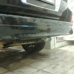 T070C GALIA Полностью оцинкованный фаркоп на Toyota Land Cruiser 200 2008-2021, Lexus LX 2008-2021. Тип шара: C (горизонтальный съемный). Невидимый вырез бампера. Нагрузк