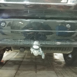 T070C GALIA Полностью оцинкованный фаркоп на Toyota Land Cruiser 200 2008-2021, Lexus LX 2008-2021. Тип шара: C (горизонтальный съемный). Невидимый вырез бампера. Нагрузк