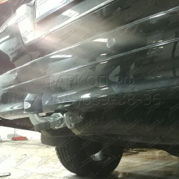 T070C GALIA Полностью оцинкованный фаркоп на Toyota Land Cruiser 200 2008-2021, Lexus LX 2008-2021. Тип шара: C (горизонтальный съемный). Невидимый вырез бампера. Нагрузк