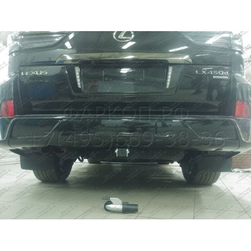 T070C GALIA Полностью оцинкованный фаркоп на Toyota Land Cruiser 200 2008-2021, Lexus LX 2008-2021. Тип шара: C (горизонтальный съемный). Невидимый вырез бампера. Нагрузки: 3500/140 кг, масса фаркопа 8,97 кг