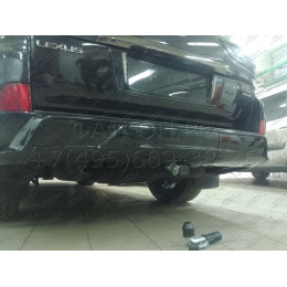 T070C GALIA Полностью оцинкованный фаркоп на Toyota Land Cruiser 200 2008-2021, Lexus LX 2008-2021. Тип шара: C (горизонтальный съемный). Невидимый вырез бампера. Нагрузк
