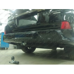T070C GALIA Полностью оцинкованный фаркоп на Toyota Land Cruiser 200 2008-2021, Lexus LX 2008-2021. Тип шара: C (горизонтальный съемный). Невидимый вырез бампера. Нагрузк