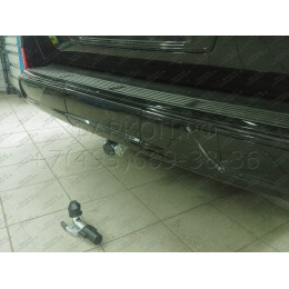 T070C GALIA Полностью оцинкованный фаркоп на Toyota Land Cruiser 200 2008-2021, Lexus LX 2008-2021. Тип шара: C (горизонтальный съемный). Невидимый вырез бампера. Нагрузк