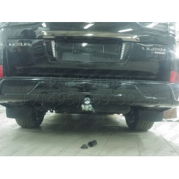 T070C GALIA Полностью оцинкованный фаркоп на Toyota Land Cruiser 200 2008-2021, Lexus LX 2008-2021. Тип шара: C (горизонтальный съемный). Невидимый вырез бампера. Нагрузк