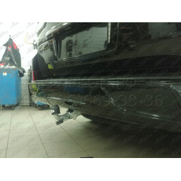 T070C GALIA Полностью оцинкованный фаркоп на Toyota Land Cruiser 200 2008-2021, Lexus LX 2008-2021. Тип шара: C (горизонтальный съемный). Невидимый вырез бампера. Нагрузк