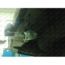 T070C GALIA Полностью оцинкованный фаркоп на Toyota Land Cruiser 200 2008-2021, Lexus LX 2008-2021. Тип шара: C (горизонтальный съемный). Невидимый вырез бампера. Нагрузк