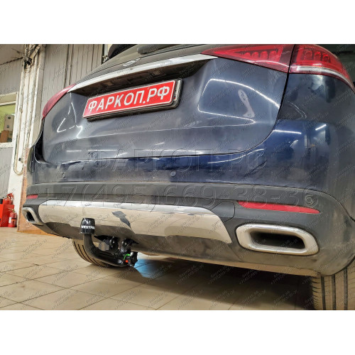 313662600001 WESTFALIA Фаркоп на Mercedes GLE-Class w167 2019-, Mercedes GLS-Class x167 2019-. Съемное вертикальное крепление шара (на ключе). Невидимый вырез в бампере. Нагрузки 3500/140 кг, масса фаркопа 37 кг