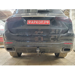 313662600001 WESTFALIA Фаркоп на Mercedes GLE-Class w167 2019-, Mercedes GLS-Class x167 2019-. Съемное вертикальное крепление шара (на ключе). Невидимый вырез в бампере. Нагрузки