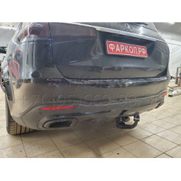 313662600001 WESTFALIA Фаркоп на Mercedes GLE-Class w167 2019-, Mercedes GLS-Class x167 2019-. Съемное вертикальное крепление шара (на ключе). Невидимый вырез в бампере. Нагрузки