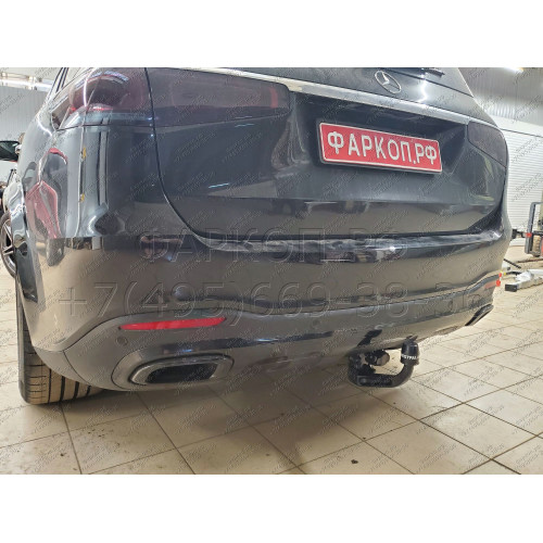 313662600001 WESTFALIA Фаркоп на Mercedes GLE-Class w167 2019-, Mercedes GLS-Class x167 2019-. Съемное вертикальное крепление шара (на ключе). Невидимый вырез в бампере. Нагрузки 3500/140 кг, масса фаркопа 37 кг