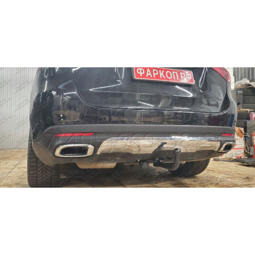 M-167 STEINHOF Фаркоп на Mercedes GLE-Class w167 2019-, Mercedes GLS-Class x167 2019-, Mercedes GLE-Class Coupe C167 2019-. Требуется подрезка бампера. Тип шара: AV (вертикальное быстросъемное крепление шара на ключе). Нагрузки: 3500/140 кг, масса фаркопа