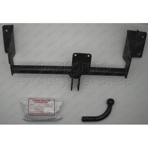 2110.C Трейлер Фаркоп для ВАЗ 2110, 2111 без снятия и подрезки бампера. Тип шара: A. Нагрузки: 800/40 кг, масса фаркопа 10,4 кг (без электрики в комплекте)