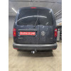 2150-A ORIS Фаркоп на Volkswagen Caddy, вкл. Maxi 2004-2020. Необходима подрезка бампера. Тип шара: A. Нагрузки: 1200/50 кг, масса фаркопа 18,6 кг (без электрики в комплекте)