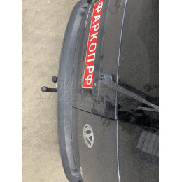 2150-A ORIS Фаркоп на Volkswagen Caddy, вкл. Maxi 2004-2020. Необходима подрезка бампера. Тип шара: A. Нагрузки: 1200/50 кг, масса фаркопа 18,6 кг (без электрики в компл