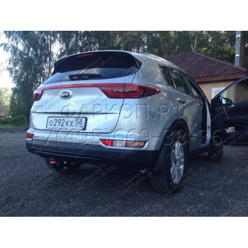6758-A ORIS Фаркоп на Kia Sportage дорестайл 2016-2018. Необходима подрезка бампера. Тип шара: A. Нагрузки: 1900/120 кг, масса фаркопа 23,6 кг (без электрики в комплекте)