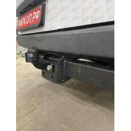 2250-F ORIS Фаркоп на Mercedes Sprinter фургон 2006-2019, 2019-, Volkswagen Crafter фургон 2006-2017 без выреза в бампере. Тип шара: F. Нагрузки: 2000/100 кг, масса фаркопа 24,8 кг (бе
