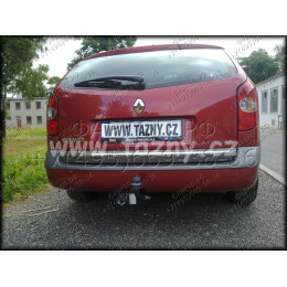 R-078 STEINHOF Фаркоп на Renault Laguna Grandtour (универсал) 03/2001-01/2008 без снятия и подрезки бампера. Тип шара: A. Нагрузки: 1500/75 кг, масса фаркопа 18,4 кг (без элек