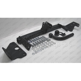 3059-A ORIS Фаркоп на Toyota Auris хетчбек 2007-2013. Необходима подрезка бампера. Тип шара: A. Нагрузки: 1500/50 кг, масса фаркопа 14,9 кг (без электрики в комплек
