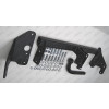 3059-A ORIS Фаркоп на Toyota Auris хетчбек 2007-2013. Необходима подрезка бампера. Тип шара: A. Нагрузки: 1500/50 кг, масса фаркопа 14,9 кг (без электрики в комплекте)
