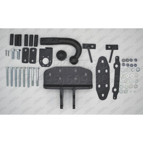 3094-A ORIS Фаркоп на Toyota Land Cruiser J200 2007-2021, Lexus LX 570 2008-2021, Lexus LX 450d 2015-2021. Необходима подрезка бампера. Тип шара: A. Нагрузки: 3500/140 кг, масса фаркопа 15 кг (без электрики в комплекте)