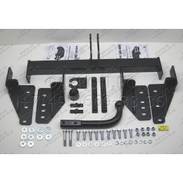 3332-A ORIS Фаркоп на Haval F7 2024-, Haval F7x 2025- без выреза в бампере. Тип шара: A. Нагрузки: 1500/75 кг, масса фаркопа 18,5 кг (без электрики в комплекте)