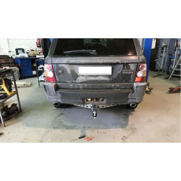 3372 SHERIFF Фаркоп на Land Rover Discovery III, IV 2006-2017, Range Rover Sport 2005-2013. Тип шара: E, БЕЗ вставки 50x50 и шара в комплекте. Нагрузки: 1800/80 кг, масса фаркопа 5,8 кг (бе