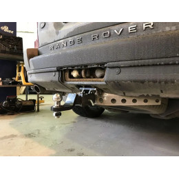 3372 SHERIFF Фаркоп на Land Rover Discovery III, IV 2006-2017, Range Rover Sport 2005-2013. Тип шара: E, БЕЗ вставки 50x50 и шара в комплекте. Нагрузки: 1800/80 кг, масса фаркопа 5,8 кг (бе