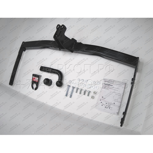 3659.12 SHERIFF Фаркоп на Volkswagen Tiguan 2007-2016, 2016-2024 (без подрезки бампера), Skoda Yeti 2009-2018 (без подрезки бампера), Skoda Kodiaq 2017-2023 (с подрезкой), Skoda Karoq 2019- (с подрезкой). Тип шара: A. Нагрузки: 1500/50 кг, масса фаркопа 1