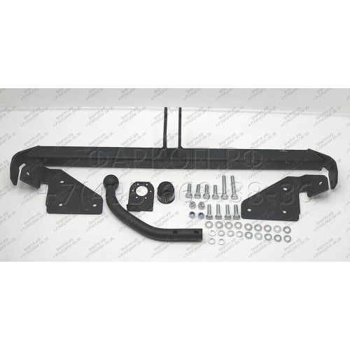 4239-A ORIS Фаркоп на Hyundai Verna хетчбек 2006-2011, седан Kia Rio II седан 2005/9-2008. Необходима подрезка бампера. Тип шара: A. Нагрузки: 1000/50 кг, масса фаркопа 15,8 кг (без электрики в комплекте)