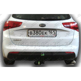K119-A Лидер-плюс ТСУ для Kia Ceed универсал 2013-2018. Требуется подрезка бампера. Нагрузки: 1300/75 кг, масса фаркопа 16,82 кг (без электрики в комплекте)