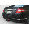 N117-A Лидер-плюс ТСУ для Nissan Teana J32 2008-2014 без выреза бампера. Нагрузки: 1100/75 кг, масса фаркопа 16,72 кг (без электрики в комплекте)
