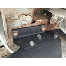MI 30 AVTOS Фаркоп на Mitsubishi Pajero III, IV 2000-2007, 2007-2020 без выреза в бампере. Тип шара: E. Нагрузки: 1800/100 кг, масса фаркопа 20,5 кг (без электрики в комплекте)