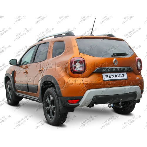 F.4711.001 BERG Фаркоп на Renault Duster 2021-2022 (без выреза бампера), Renault Kaptur 2016-2022, Renault Duster 2011-2021, Nissan Terrano 2014-2022 (необходима подрезка бампера). Тип шара: A. Нагрузки: 1200/75 кг, масса фаркопа 14,5 кг (без электрики в 