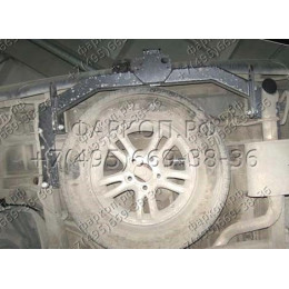 FA 0597-E Бизон Фаркоп на SsangYong Actyon Sports 2006-2014 без подрезки бампера. Тип шара: E (легкосъемный шар под квадрат). Нагрузки: 3300/120 кг. Не комплектуется 