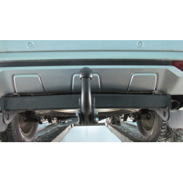 7151 Трейлер Фаркоп для Mitsubishi Pajero Sport 2008-2016, 2016-2021 без снятия и подрезки бампера. Тип шара: A. Нагрузки: 1300/50 кг (без электрики в комплекте)