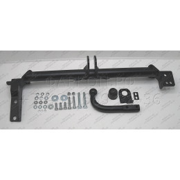 7356-A ORIS Фаркоп на Land Rover Range Rover Evoque 2011-2019. Необходима подрезка бампера. Тип шара: A. Нагрузки: 1800/50 кг, масса фаркопа 16,8 кг (без электрики в компле