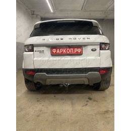 7356-A ORIS Фаркоп на Land Rover Range Rover Evoque 2011-2019. Необходима подрезка бампера. Тип шара: A. Нагрузки: 1800/50 кг, масса фаркопа 16,8 кг (без электрики в компле