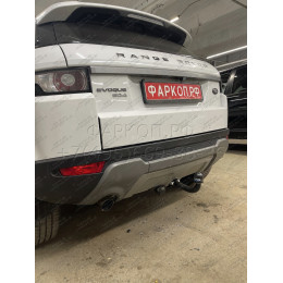 7356-A ORIS Фаркоп на Land Rover Range Rover Evoque 2011-2019. Необходима подрезка бампера. Тип шара: A. Нагрузки: 1800/50 кг, масса фаркопа 16,8 кг (без электрики в компле