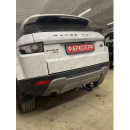 7356-A ORIS Фаркоп на Land Rover Range Rover Evoque 2011-2019. Необходима подрезка бампера. Тип шара: A. Нагрузки: 1800/50 кг, масса фаркопа 16,8 кг (без электрики в компле