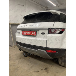 7356-A ORIS Фаркоп на Land Rover Range Rover Evoque 2011-2019. Необходима подрезка бампера. Тип шара: A. Нагрузки: 1800/50 кг, масса фаркопа 16,8 кг (без электрики в компле