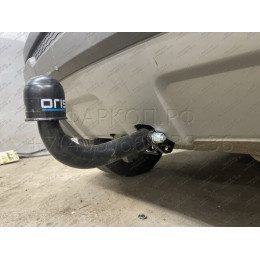 7356-A ORIS Фаркоп на Land Rover Range Rover Evoque 2011-2019. Необходима подрезка бампера. Тип шара: A. Нагрузки: 1800/50 кг, масса фаркопа 16,8 кг (без электрики в компле