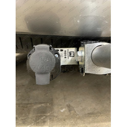 91312-A MOTODOR Фаркоп с оцинкованным шаром на Mitsubishi Outlander 2012-2019, 2019-2022. Вырез бампера по необходимости. Тип шара: A. Нагрузки: 1700/75 кг, масса фаркопа 23