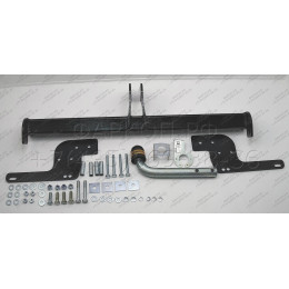 91710-A MOTODOR Фаркоп с оцинкованным шаром на Renault Duster 2012-2015, 2015-2021, 2021-2022, Nissan Terrano 2014-2022. Требуется подрезка бампера для переднеприводных автомоби