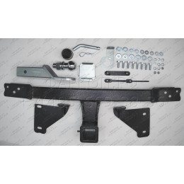 94205-E MOTODOR Фаркоп с оцинкованным шаром на Belgee X70 2024-, Geely Atlas Pro 2021-2024 без выреза в бампере. Тип шара: E. Нагрузки: 1500/75 кг, масса фаркопа 17 кг (без эл