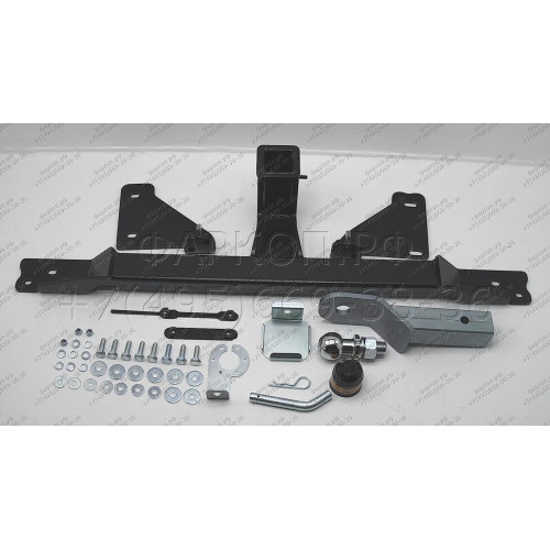 94205-E MOTODOR Фаркоп с оцинкованным шаром на Belgee X70 2024-, Geely Atlas Pro 2021-2024 без выреза в бампере. Тип шара: E. Нагрузки: 1500/75 кг, масса фаркопа 17 кг (без электрики в комплекте)