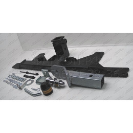 94205-E MOTODOR Фаркоп с оцинкованным шаром на Belgee X70 2024-, Geely Atlas Pro 2021-2024 без выреза в бампере. Тип шара: E. Нагрузки: 1500/75 кг, масса фаркопа 17 кг (без эл