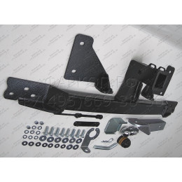 94205-E MOTODOR Фаркоп с оцинкованным шаром на Belgee X70 2024-, Geely Atlas Pro 2021-2024 без выреза в бампере. Тип шара: E. Нагрузки: 1500/75 кг, масса фаркопа 17 кг (без эл