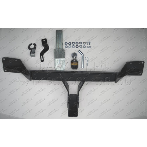 97001-E MOTODOR Фаркоп на Mini Clubman 2007-2014. Необходима подрезка бампера. Тип шара: E (крюк легкосъемный под американский квадрат). Нагрузки 1500/75 кг, масса фаркопа 15,3 кг (без электрики в комплекте)